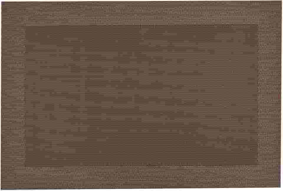 Mimo Style Lugar Americano Classic na Cor Marrom 45x30 Para Mesa, Cozinha e Sala de Jantar