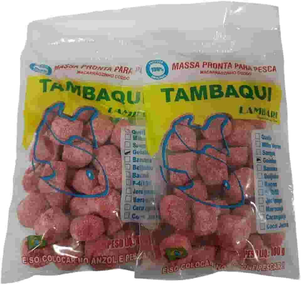 Kit 2 Massa Pronta Para Pesca De Tambaqui Isca De Pesqueiro
