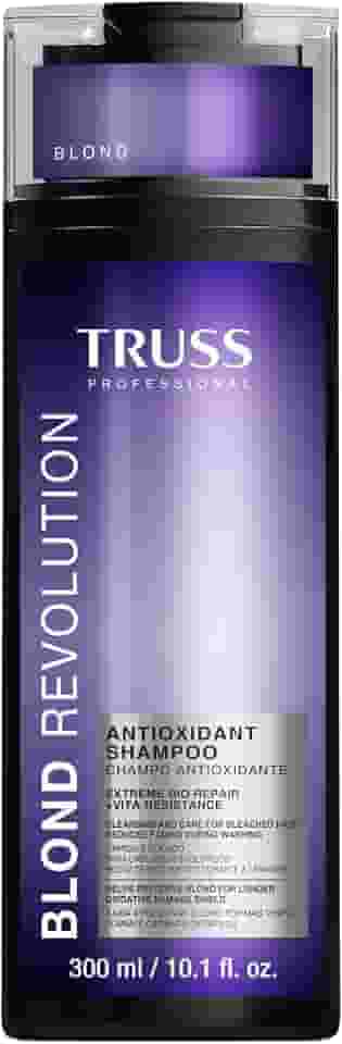 Truss Shampoo Antioxidante Blond Revolution | Proteção e Brilho para Cabelos Loiros | 300ml