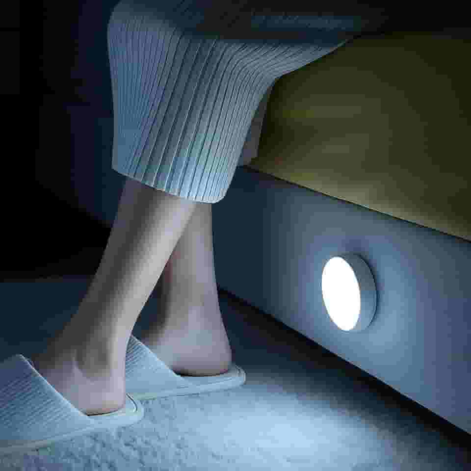 Luminárias LED Recarregáveis Com Sensor De Movimento, Luz Automática Para Armário, Corredor, Quarto, Escada, Com Ímã E Fita Adesiva