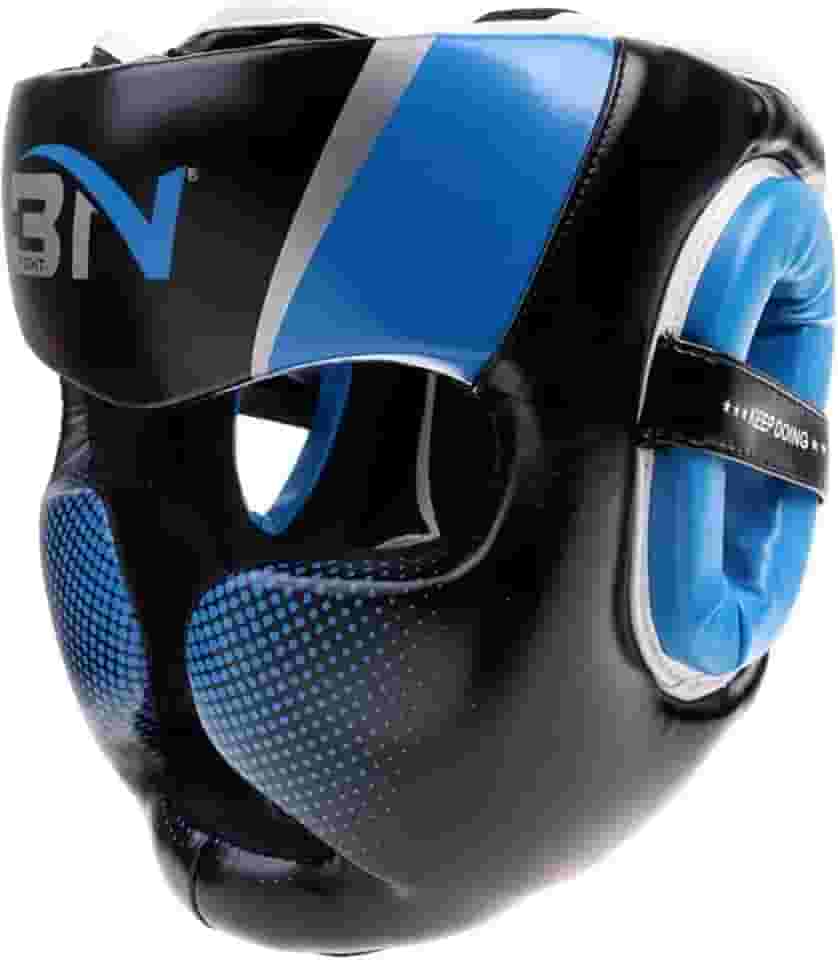 Capacete de boxe Proteção facial Proteção para a cabeça Capacete de luta para sparring Capacete de treinamento para adultos de Muay Thai