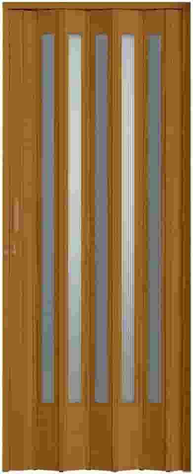 Porta Sanfonada Pvc Plastporta 210x84cm Translucida Bcf Cerejeira