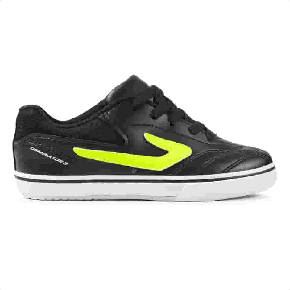 Chuteira Topper Dominator 3 Jr Marinho/Verde Neon