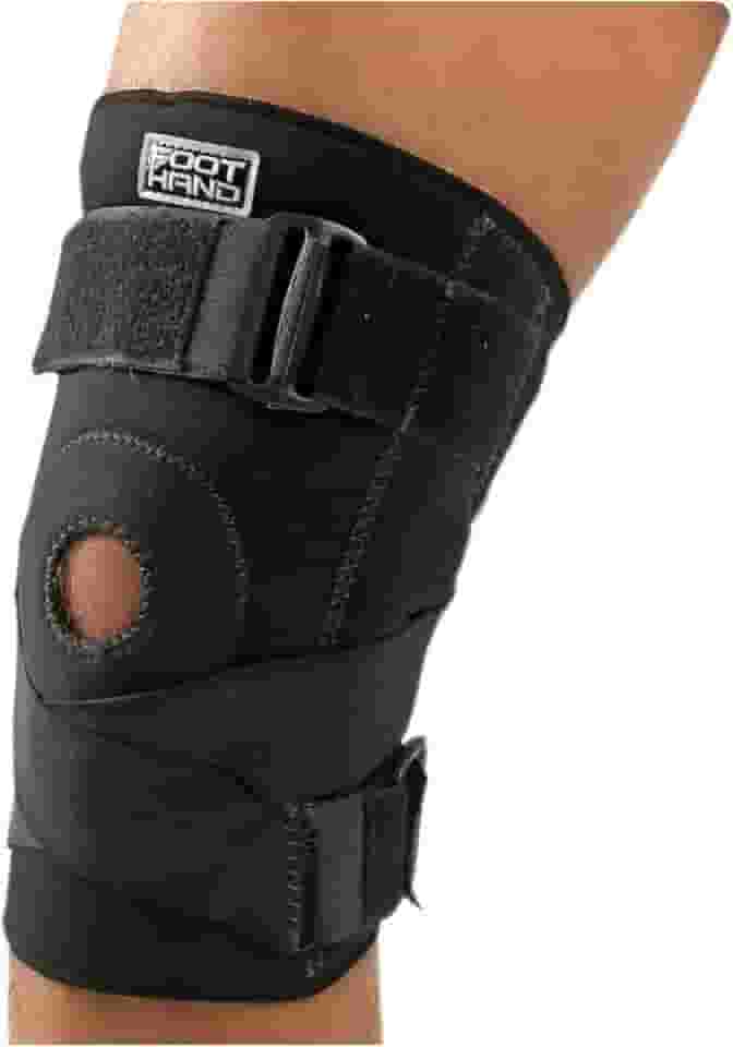 Joelheira Articulada com Cinta Cruzada - Foot Hand