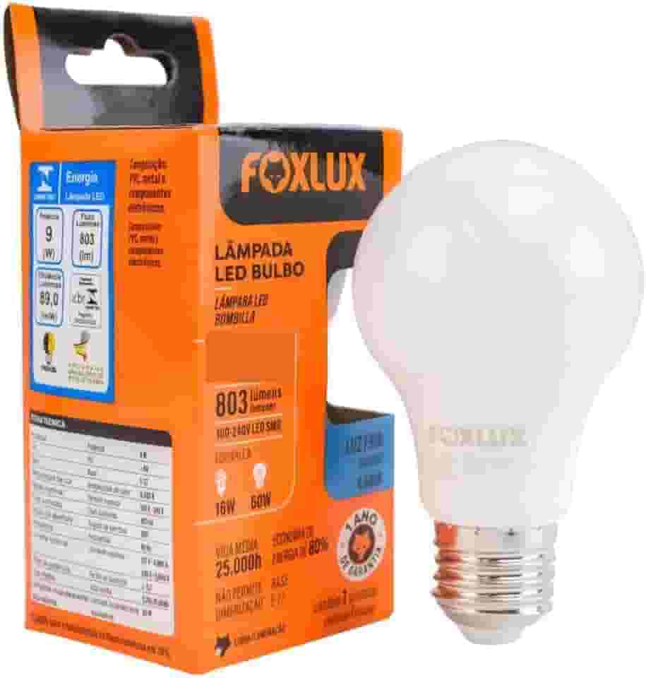 Foxlux Lâmpada LED Bulbo 15W 6500K Bivolt
