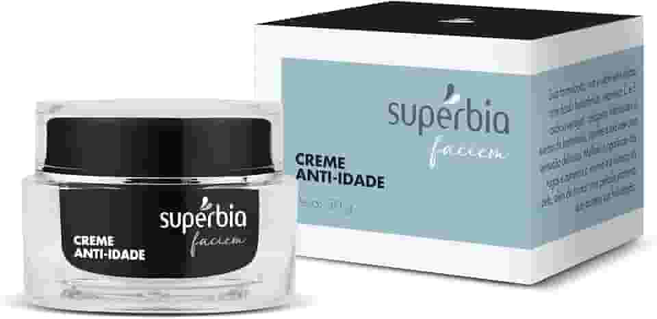Creme Facial Anti-idade Supérbia com Ácido Hialurônico, Retinol, Vitaminas C e E
