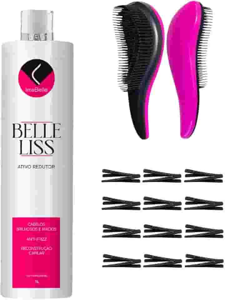 Kit Selagem Orgânica Profissional Sem Formol Belle Liss Ima belle 1L