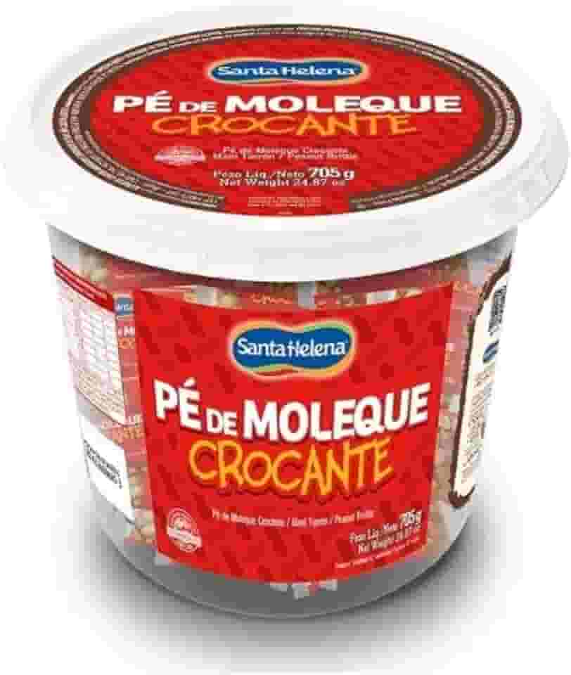 Pote Pé De Moleque Crocante 705g Santa Helena