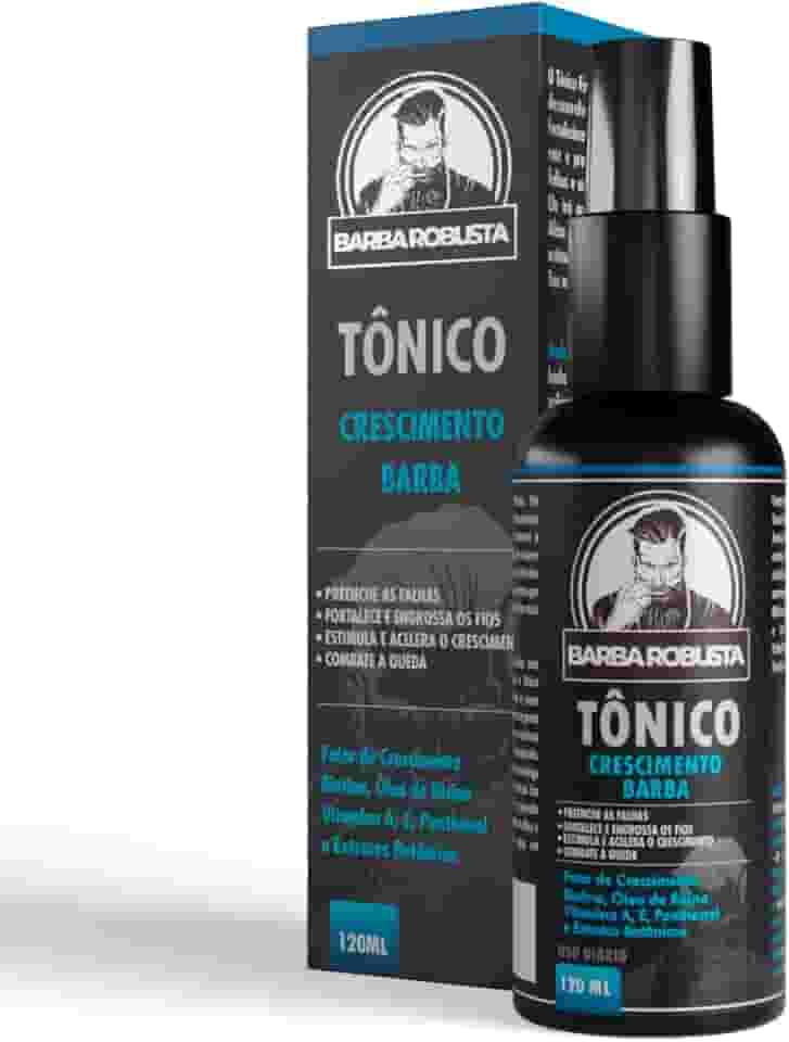 Produto Para Crescer Barba Tônico Crescimento Barba Robusta