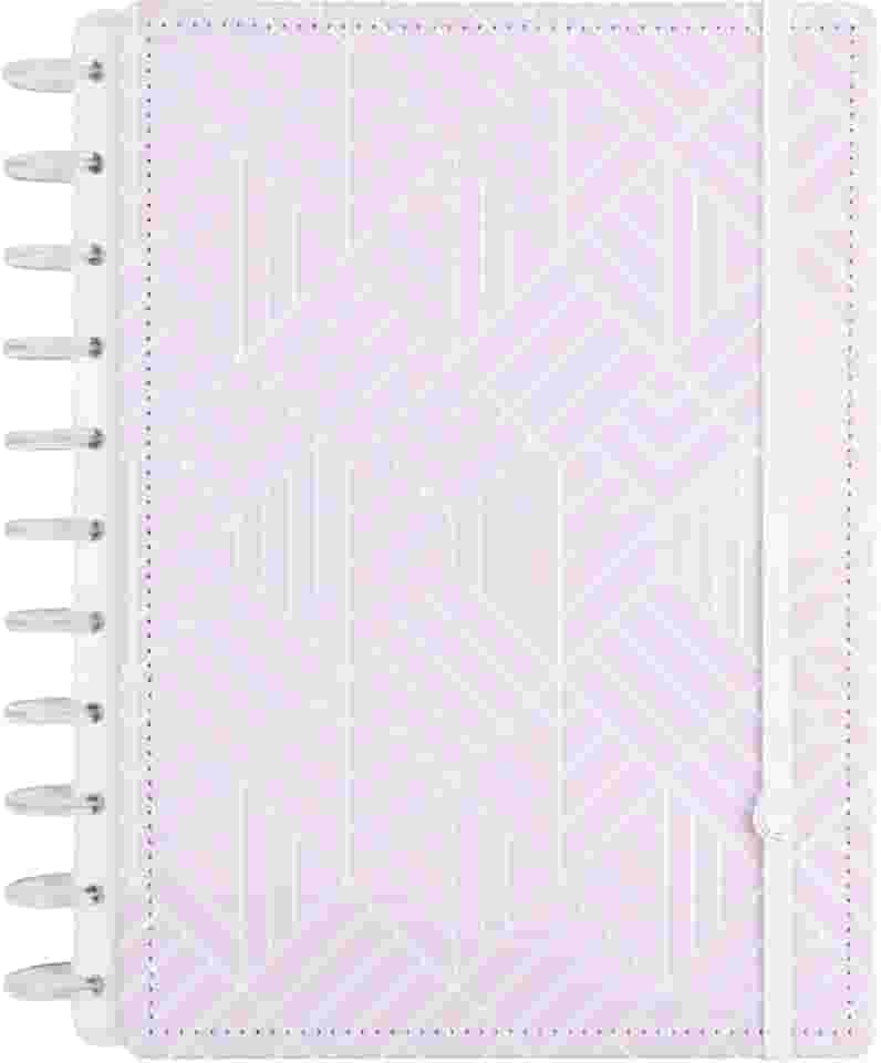 Caderno Inteligente, Grande G+, 290 X 220 mm, Ice Pink, 140 folhas, Caderno Inteligente