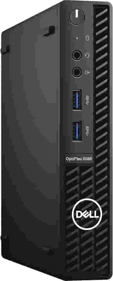 Dell Computador desktop OptiPlex 3000 3080 - Intel Core i5 10ª geração i5-10500T Hexa-core (6 Core) 2,30 GHz - 8 GB RAM DDR4 SDRAM - NVMe M.2 PCI Express M.2 SSD M.2 Micro PC - Preto