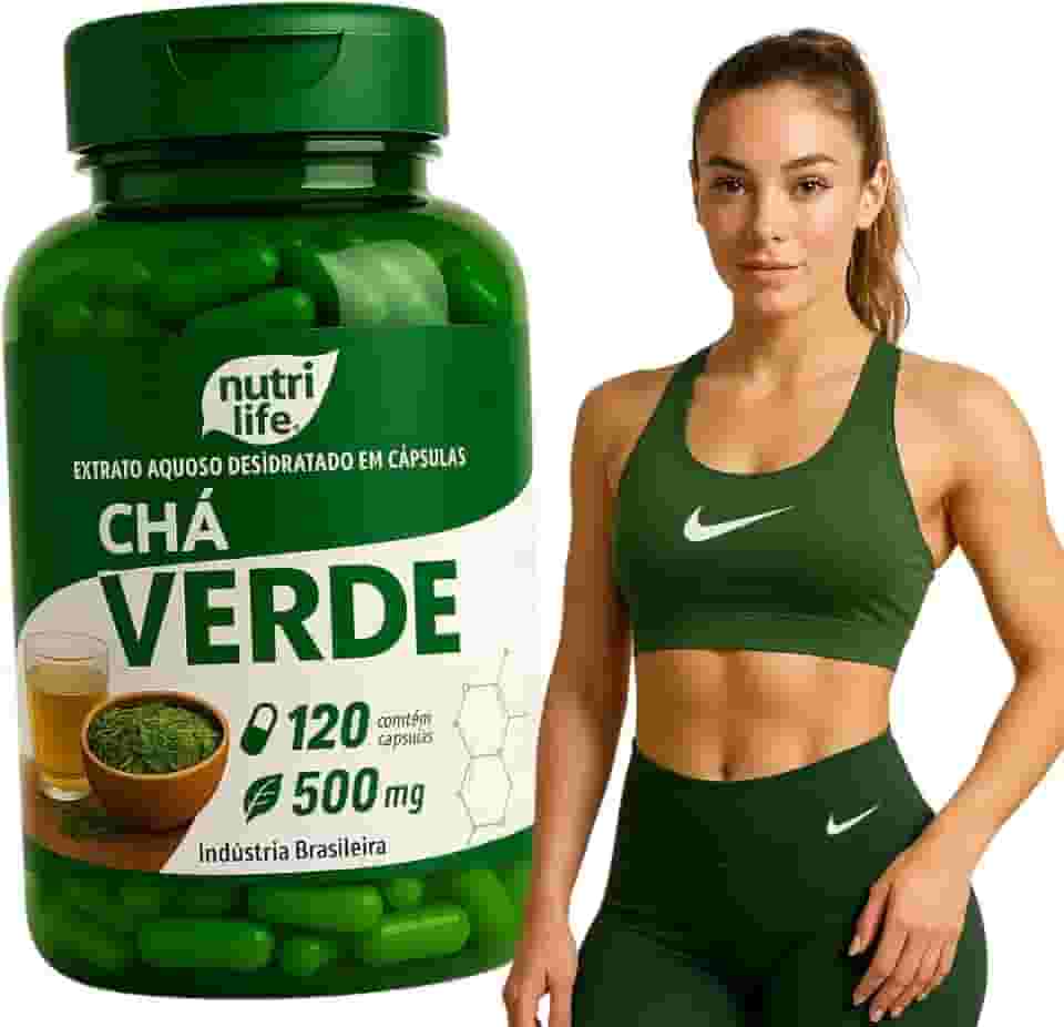 Chá Verde -120 capsulas 500Mg