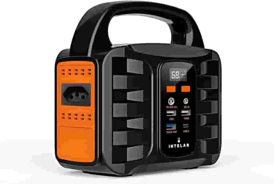 Gerador De Energia Portátil Bateria De Lítio Solar 100W, Silencioso, Adequado para Camping e Passeios, um Salvador de Falta de Energia (220V)