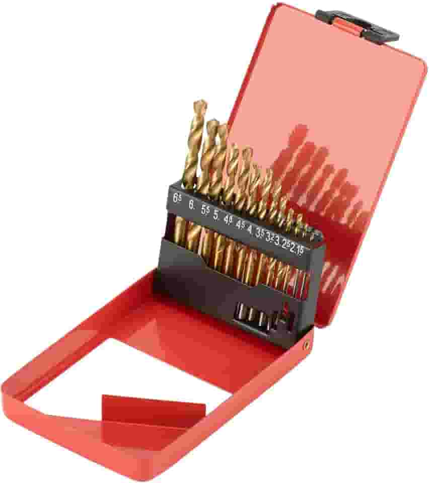 Mtx Jogo De Brocas De Aço Rapido Para Metal 1 5 A 6 5 Mm