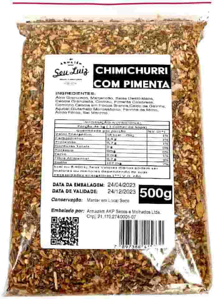 Chimichurri com Pimenta 500g