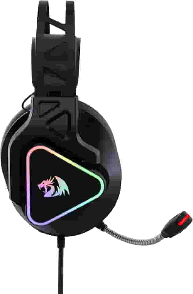 Headset Gamer Redragon Cadmus H370 (Áudio Surround 7.1 / Conector 3.5mm) - Preto