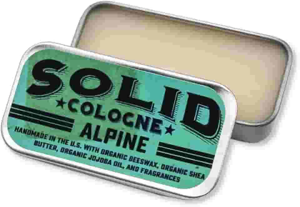 Solid Colônia - Perfume alpino - Fragrância masculina de bolso - Lata de 740 ml