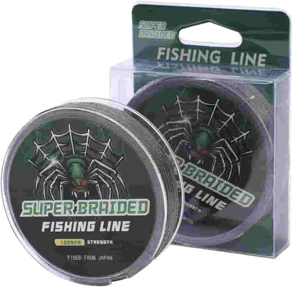 Linha De Pesca Multifilamento 100m PE 4 Fios Linha Trançada 4X Verde Cinza 10lb 16lb 20lb 40lb