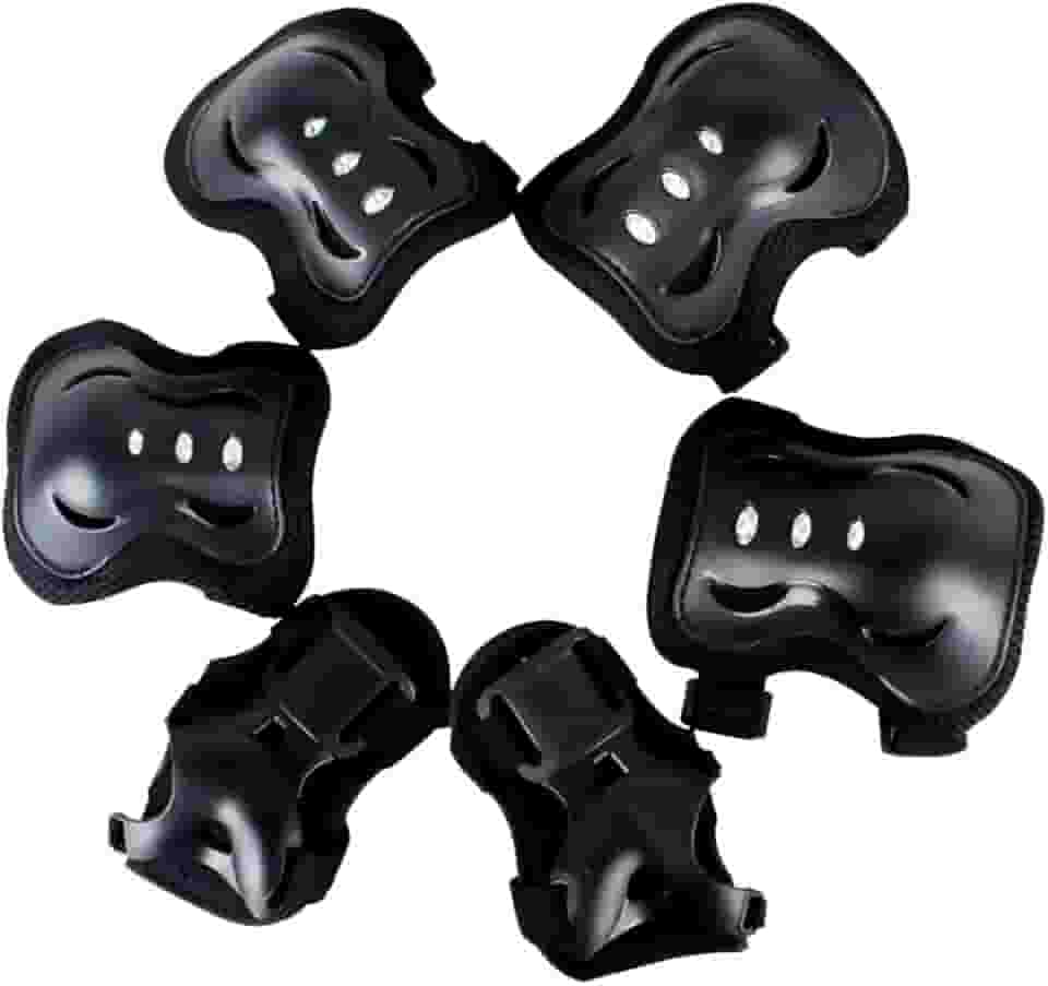 Kit De Proteção Infantil Esportes Skates Bike Patins Munhequeira Joelheira E cotoveleira