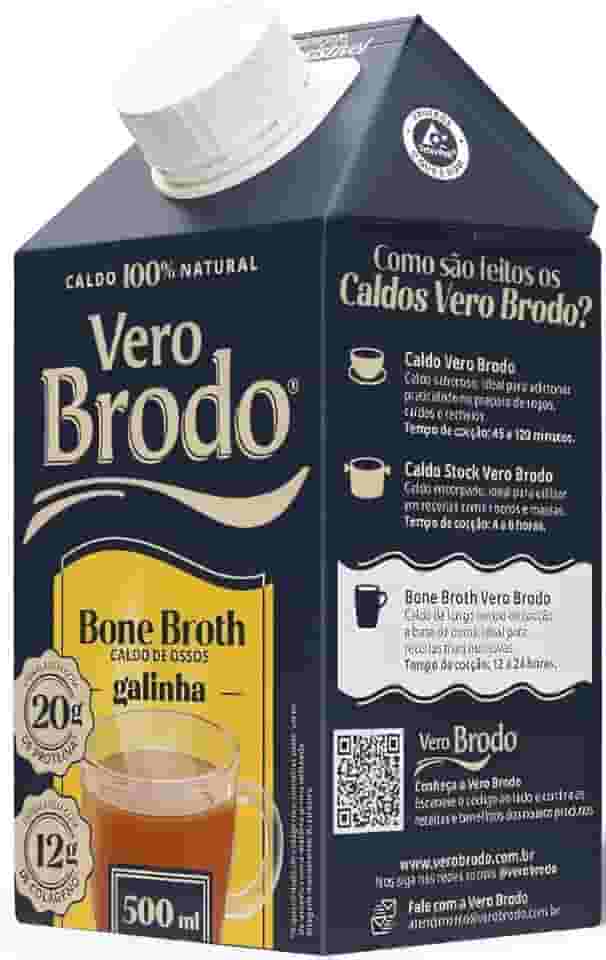 BONE BROTH DE GALINHA 500ML