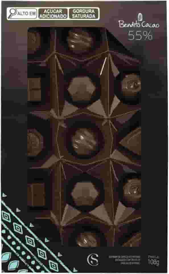 Caixa de Bombons Mini Show Bendito Cacau108g Cacau Show