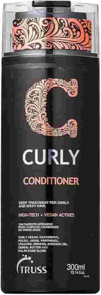Truss Condicionador Curly | Hidratação e Definição para Cabelos Cacheados e Ondulados | 300ml