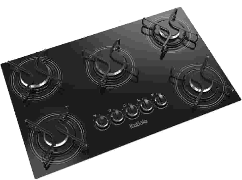 Itatiaia Cooktop 5 Bocas Preto Bivolt