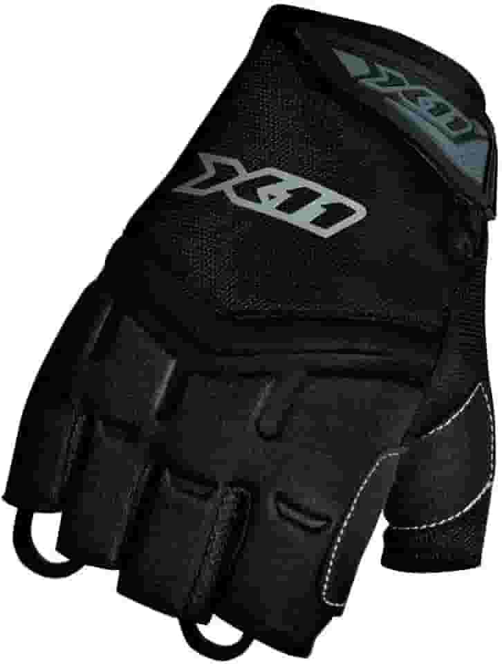 Luva X11 Fit X Unissex Meio Dedo Motociclista Tamanho G