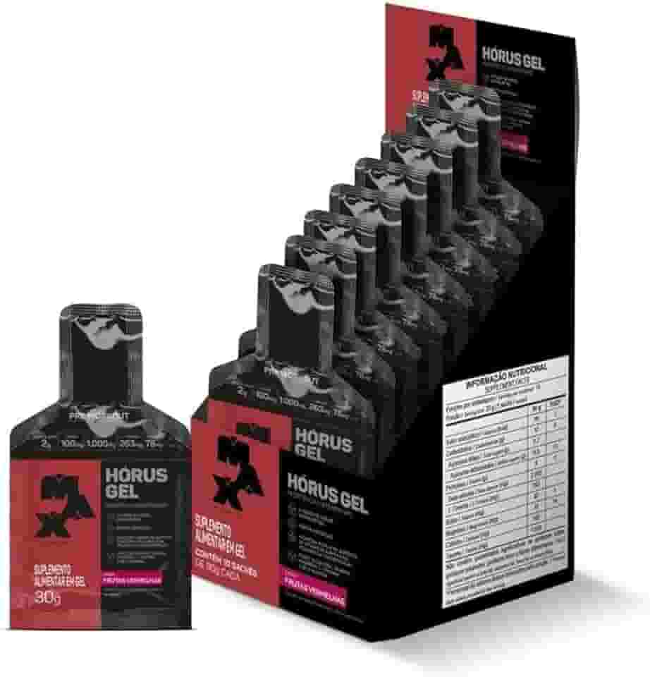 Hórus Gel Display (10 sachês 30g), Frutas Vermelhas