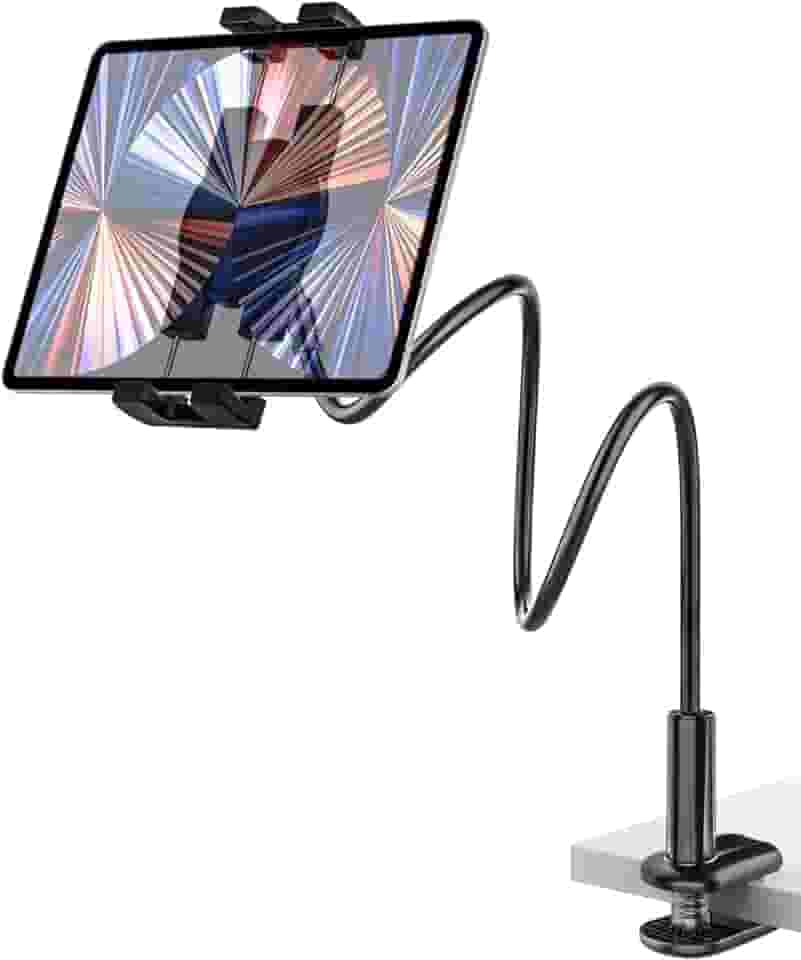 Suporte Universal Flexível Para Tablet Articulado Pescoço Ganso Para Mesa Cama
