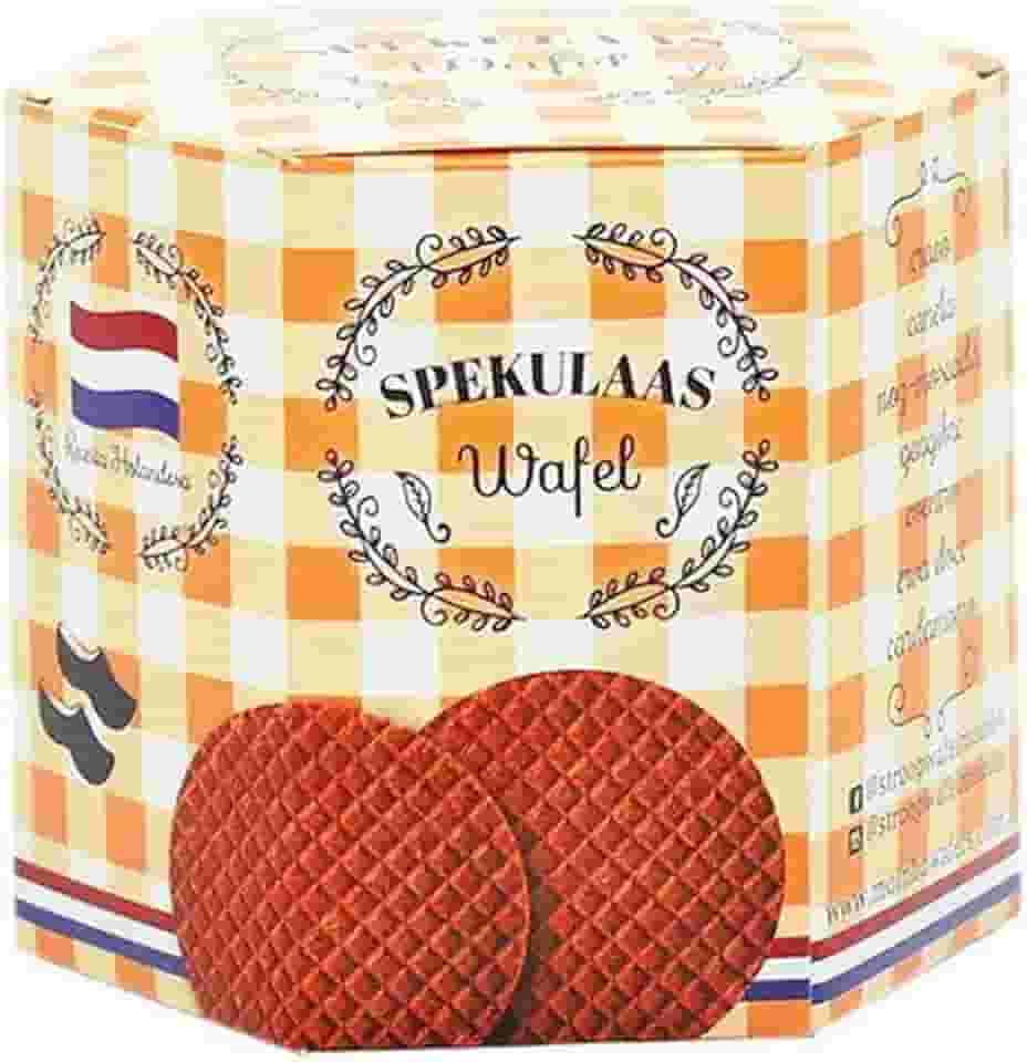 SPEKULAAS WAFEL MOINHO WAFERS 135G HOLANDES 10 UNIDADES