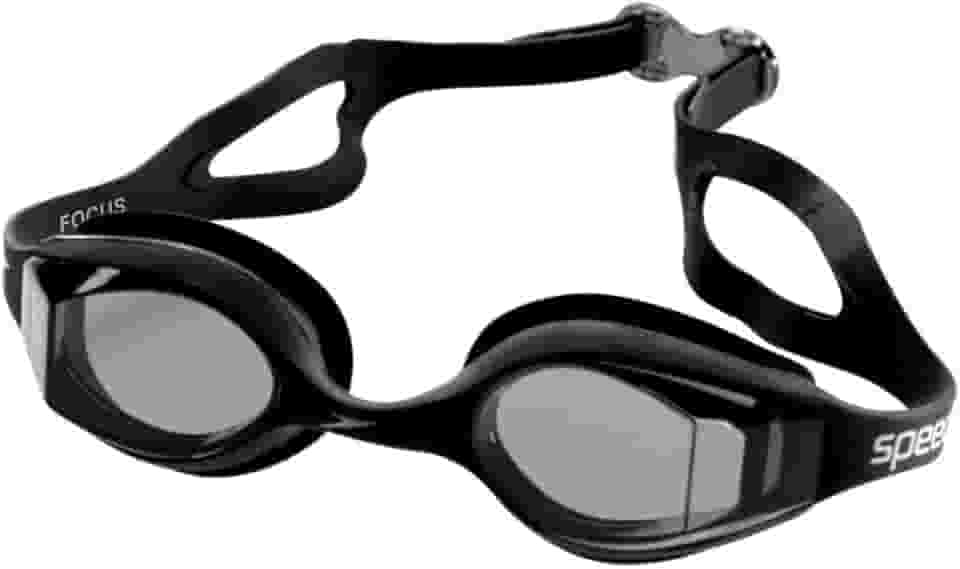 Óculos de Natação, Speedo, Focus, Soft Frame Conforto com Proteção UV e Antifog, Vedação M