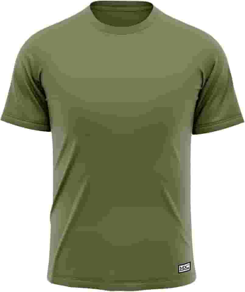 Camiseta Masculina Lisa Algodão Premium Manga Curta MXC BRASIL