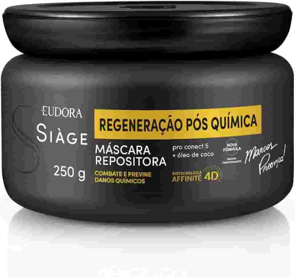 Eudora Máscara Repositora Siàge Expert Regeneração Pós Química 250g