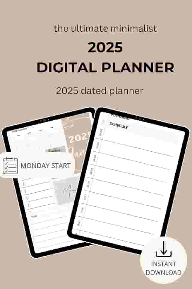 Digital Planner 2025 (English Edition)