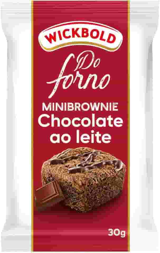 Minibrownie Chocolate ao Leite Wickbold Do Forno Pacote 30g