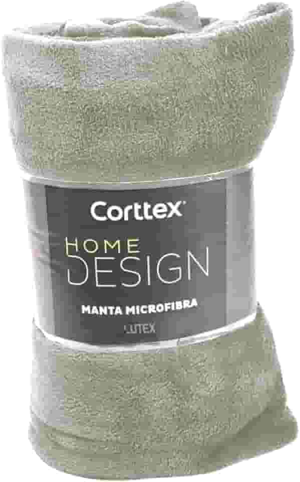 Cobertor Microfibra Casal King Manta Coberta Corttex Home Design Antialérgico Super Macio 2,20x2,40 (Cinza)