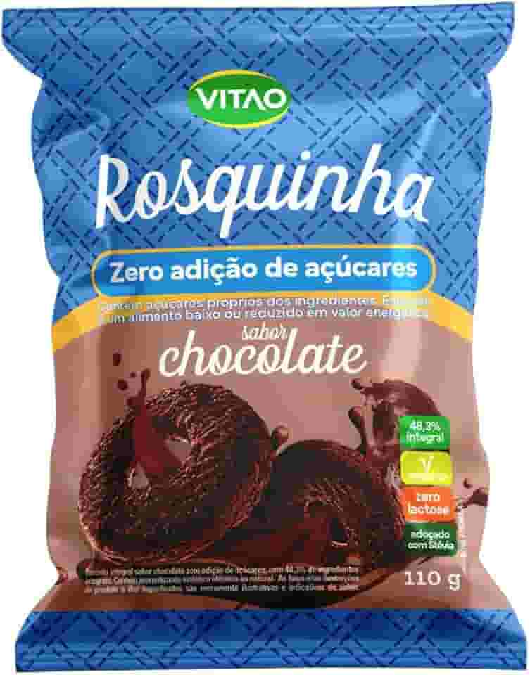 ROSQUINHA INTEG ZERO CHOCOLATE 110G