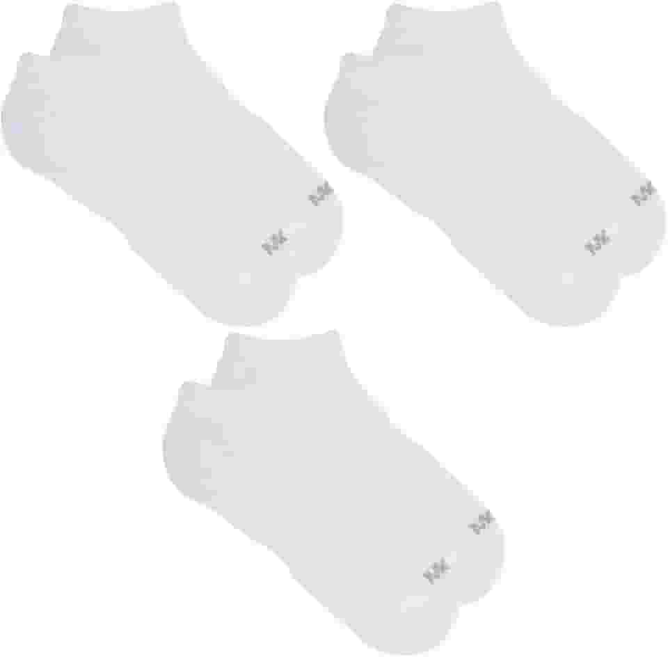Kit 3 Pares Meia Cano Curto Esportiva Active Com Algodão Masculina Mash