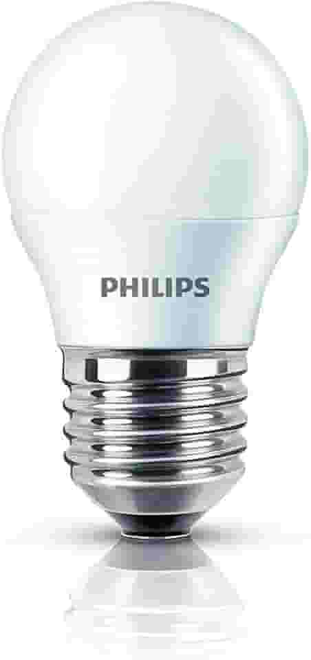 Lâmpada LED mini bulbo, Luz amarela, 4W, bivolt (100-240V), base E27