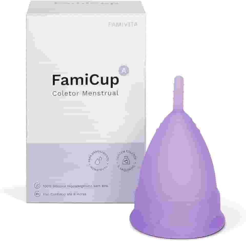 FamiCup - O coletor menstrual reutilizável de silicone 100% hipoalergênico (A - 30ml)