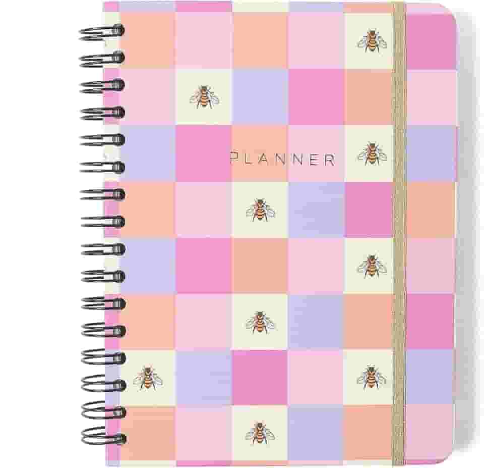 PLANNER PERMANENTE WIRE-O MELISSA SEMANAL NOTAS A5 CASINHA DAS ABELHAS