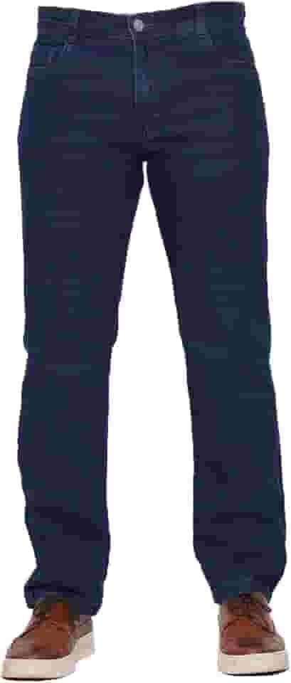 Calça Masculina Jeans Elastano GG Plus Size Malloy