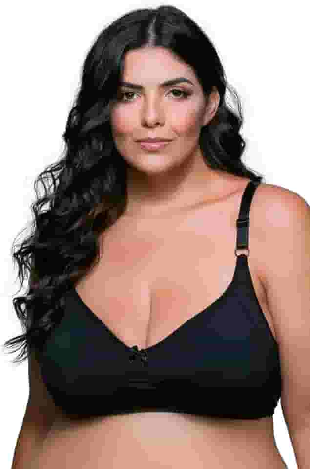 Sutiã Plus Size Sustentação Poliamida Microfilamentos