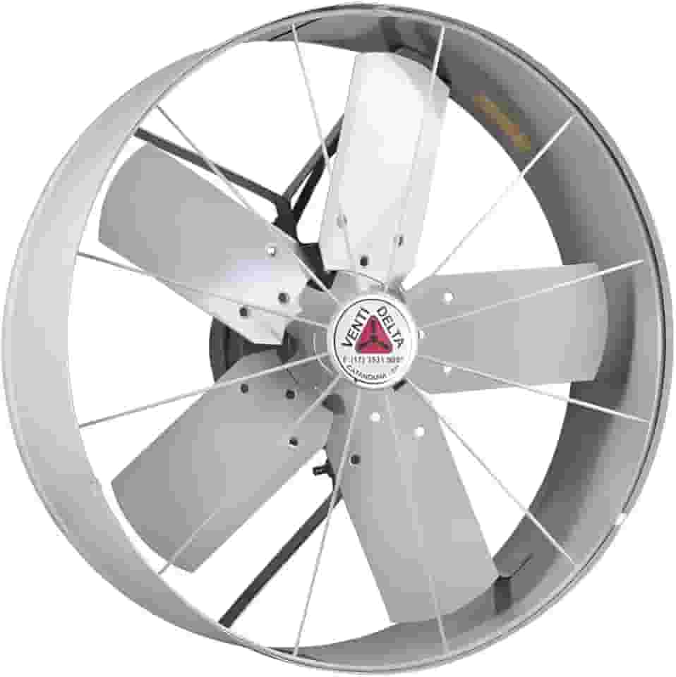 Exaustor Axial Industrial 220v 40cm Cinza - Venti-delta