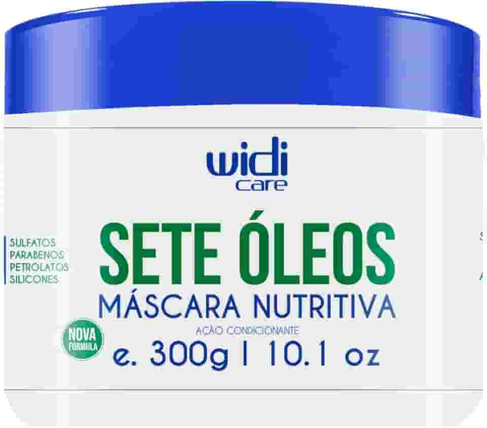 Widi Care Máscara de Tratamento Nutritiva Sete Óleos 300g