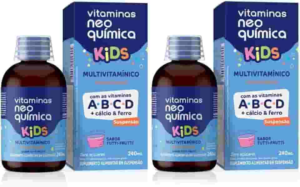 Kit 2 Multivitamínico 240ml Neo Química Kids