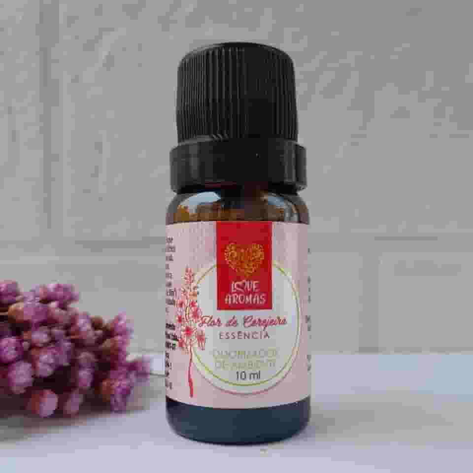 Essência Aromática de Flor de Cerejeira 10ml - Aroma Floral Elegante para Difusores e Velas