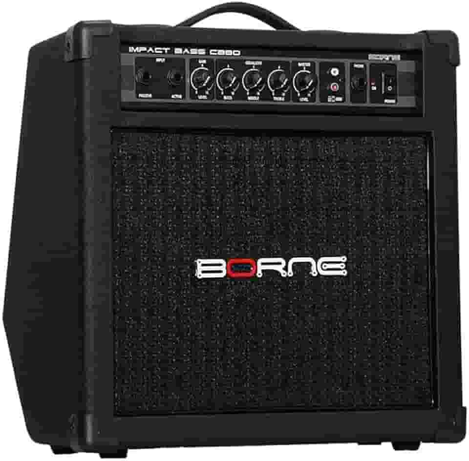 Amplificador Para Contra Baixo Borne Impact Bass CB80 30W Bivolt