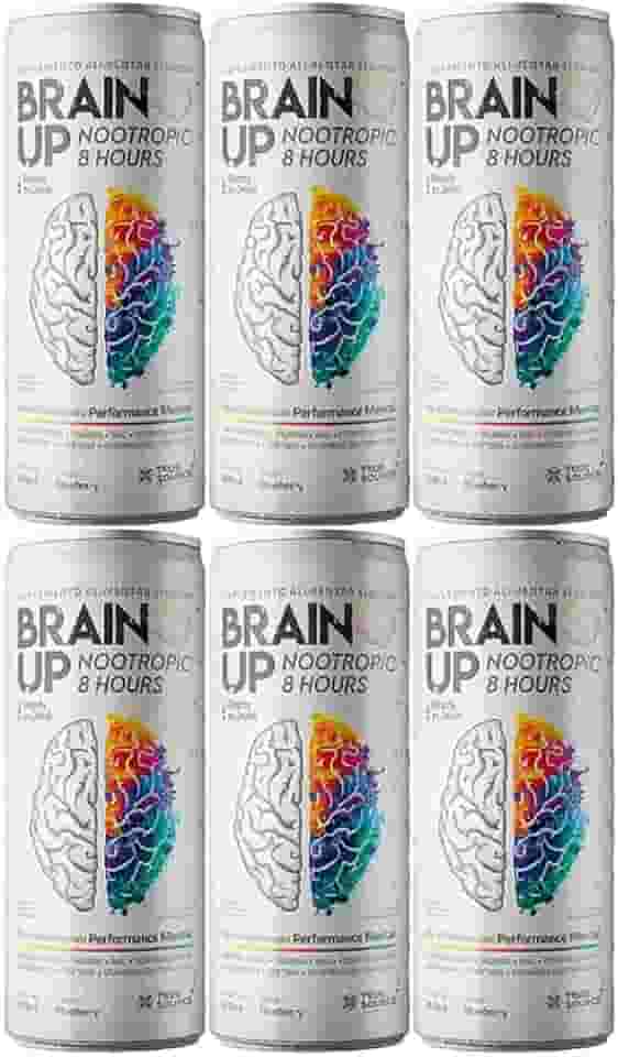 Kit 6X: True Brain Up Nootropic Ready to Drink Blueberry True Source 269ml